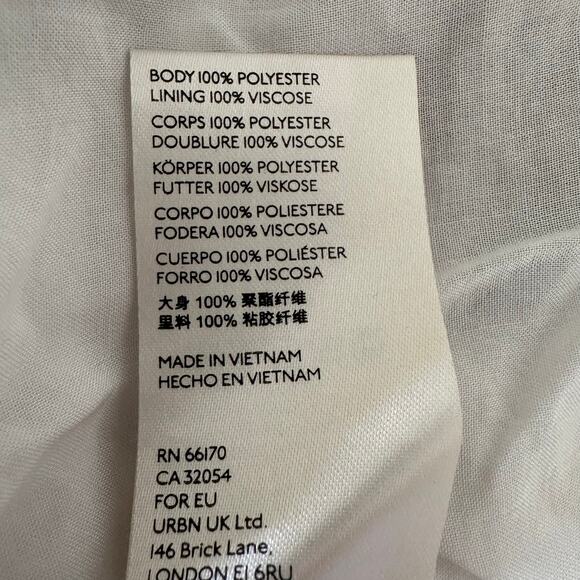 Anthropologie Maeve Shara Pleated Midi Dress Floral Modest | Pink White | SZ S - Picture 13 of 15